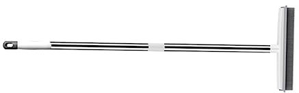 CIYODO Pennello per Pavimenti Manico Lungo Utile per Rastrellare Tappeti e Pulire Superfici Strumento per Pulizia dei Pavimenti per Pelo di Animali e Sporco Bordi Protettivi Non Danneggia