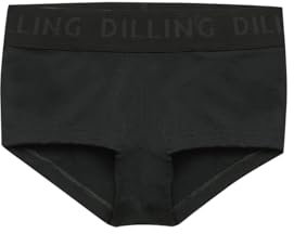 Dilling Damen Hipster aus Merinowolle - Schwarz 40