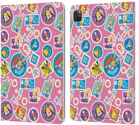 Head Case Designs Licenza Ufficiale Bugs Bunny Builders Icone Grafica Custodia Portafoglio in Pelle Compatibile con Apple iPad PRO 11 2020/2021 / 2022