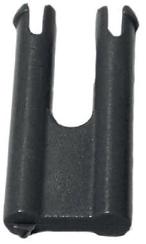 Kalitec - 10 barre di collegamento per supporto tubo corrugato NW 7,5-50, nero, sistema di gestione dei cavi, 25 mm, sistema di fissaggio per cavi, 50 mm, colore: Nero