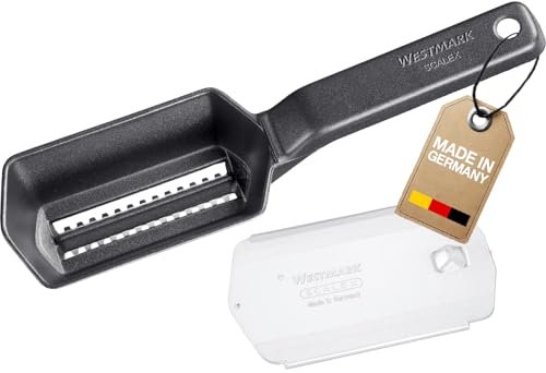 Westmark Squamatore per Pesci Scalex Black Edition, Squamatore per pesci in alluminio e acciaio inossidabile, Rimuove facilmente le squame, Antracite