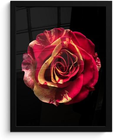 MuchoWow© Bilder mit Rahmen Poster Wanddekoration Wohnzimmer Deko Modern