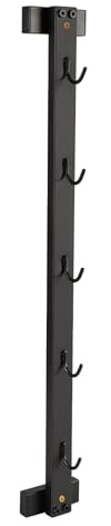 Whiidoom Lat Pulldown Attachments Lat Pull Down Bar Storage Rack for Mag Grip Lat Pulldown Machines Attachments Stand Cable Attachment Storage Rack for Home Gym and Gym Wall Storage (Style B)