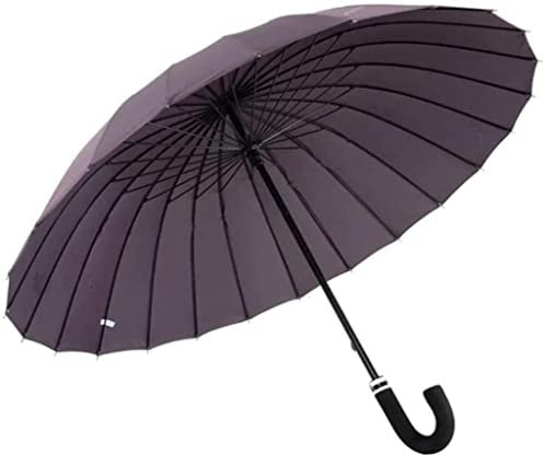 HDICUHNANU Beschichtung Gegen Übergroße schwere dauerhafte extra große wasserdichte Stock-Regenschirm for den Außenbereich Windsicher Leicht Klassisch(B)