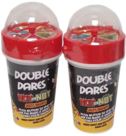Hot or Not Jelly Bean Spinner Cup Mixed Sweet and Spicy Flavours Fun Party Challenge Game (2)