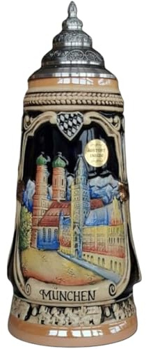 ROCKING GIFTS Jarra cerveza alemana 0.5L Munich: cerveza, jarra, alemana, munich cervezas