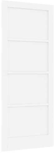 Porte intérieure blanche 86 x 211 cm en contreplaqué