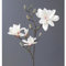 Kunstblumen Magnolie 106 cm. Mit 4 Magnolienblüten und Knospen. ROSA -10