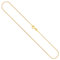 EDELIND Feine Panzerkette Gold 1,1 mm | 8 Karat | Länge 50 cm | Damen Goldkette Herren 333 Echtgold | Kette Damen aus Gelbgold ohne Anhänger | Halskette Damen Mädchen Gold Schmuck Geschenk Box