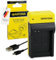 PATONA Slim Chargeur pour NB-4L / NB-5L Batteries Compatible avec Canon Ixus i7 Zoom 40 50 70 120is 220HS Powershot TX1 SD200 SD300 SD960 SD1100