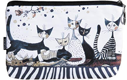 Wachtmeister Kosmetiktasche Kosmetiktäschchen Tasche *Cats Sepia*