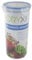 ORYX Recipiente Hermetico Plastico Redondo 1.600 ml. Ø 12 x 24 (Alt.) cm.