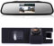 【1280 * 720 Pixel 1000TV Linien Rückfahrkamera Kit】 4.3'' Rückspiegel Monitor + HD Nachtsicht Rückfahrkamera für Opel Astra H Zafira B Corsa D Vectra C Tigra Meriva A,FIAT Grande