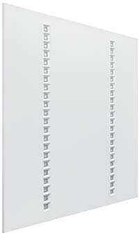 LEDVANCE Panel-Leuchte LED: für Decke, PANEL IndiviLED 600, 33 W, 220…240 V, Ausstrahlungswinkel: 70, Warm White, 3000 K, Gehäusematerial: Stahl, IP40, 1-er-Pack