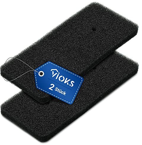 VIOKS Set 2Stk Filter für Waschtrockner Samsung Ersatz für Samsung DC62-00376A 225x100mm Trockner Filter für Wäschetrockner Kondenstrockner/Samsung Wärmepumpentrockner/Wäschetrockner