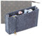 TTdayup Multi-Pocket Tote Organizer Insert Basic Style Tasche und Geldbörse Organizer, Bag in Bag Liner Organizer Filzhandtasche mit Reißverschluss, Passend für LV Kulturbeutel 19 und 26,Dunkelgrau,S