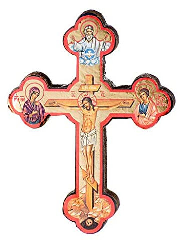 Holyart Ikone Kreuz gedruckte