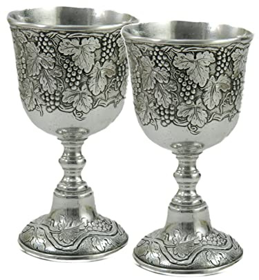 Cavagnini Italien - nein. 2 - Zinnbecher - elegante Handarbeit - alte Tradition