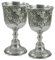 Cavagnini Italien - nein. 2 - Zinnbecher - elegante Handarbeit - alte Tradition