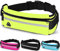laufgürtel, Handytasche joggen aus Neopren, lauftasche jogging wasserdicht, mit verstellbarem Riemen für iPhone 14,13,12/Pro/XR/XS/X/8, laufgürtel handy, running belt, joggen Handytasche (grün)