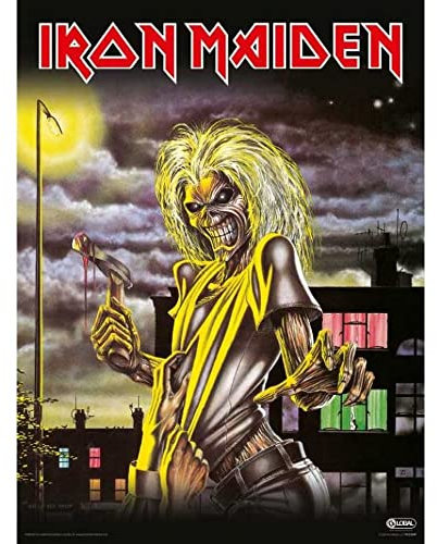 Iron Maiden - Killers Poster (40 cm x 30 cm) (mehrfarbig), bunt, 40 cm x 30 cm