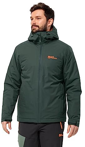 Jack Wolfskin Herren Wisper Ins Jkt M, Black Olive, S EU