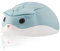 Civetes Wireless Mouse, 1200DPI Low Noise Mouse with USB Unified Receiver，Silent Cordless Mouse, Cute Hamster Shape Mouse ，Lightweight and Portable for PC/Mac/Laptop, Gift for Kids and Girls(Blue)
