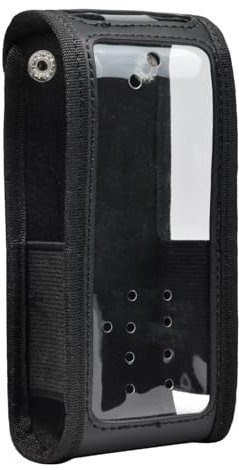 UAYESOK Funda para Walkie Talkie para cinturón de piel para Sepura STP8000 STP9000 STP9100 STP9200 (Tetra) Radio portátil