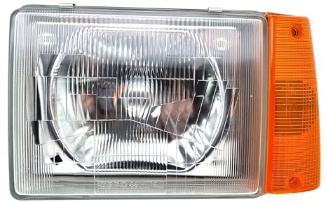 BSSTORE Scheinwerfer vorne R2 für Panda von 1986 bis 2003 (141, 141 A) elektrische Einstellung (links - Fahrerseite), 46421735