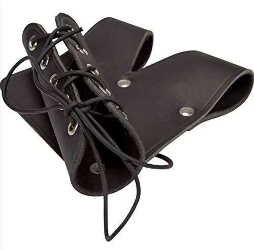 Cachorro Mittelalterliche Taille Schwert Abdeckung, LARP Samurai Waffe Scheide Cosplay Kostüm Fechten Zubehör, Halloween Bühnen Performance Requisiten, Schwarz