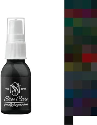 Vernice spray per camoscio e nabuk – Spray colorante per abbinamenti individuali – diversi colori disponibili da MAVI STEP, nero