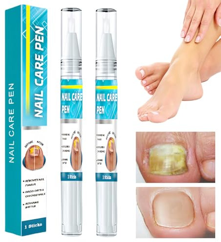2PCS Nail Revive Pen,Nail Repair Essence for Under & Around Nail,Nail Fungus Treatment for Toenail,Nail Care Pen for Fungus & Ingrown & Thick Nail,Toe Nail Fungal Treatment,Fungal Nail Treatment