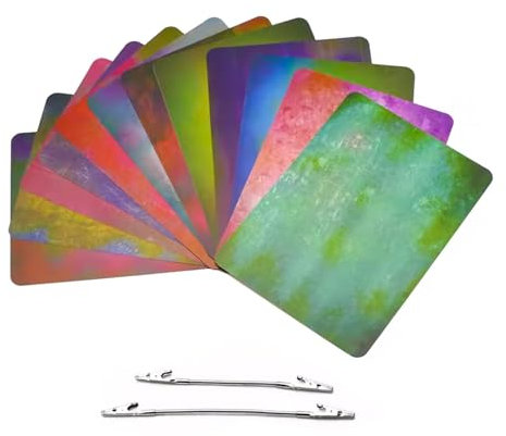 Makrofotografiehintergrundbrett, 12-Hintergrundkarten mit insgesamt 24-Farben, die natürliche Farben imitieren, die für die Innen- oder Außenfotografie von Insekten und Pflanzen verwendet Werden.