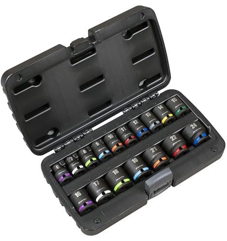 Sealey Premier 3/8 Sq Drive Impact Socket Set 17pc – AK68218