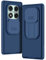 AROYI Handyhülle Kompatibel mit Xiaomi Redmi Note 14 Pro 5G (Nicht für 4G) Hülle, für Xiaomi Poco X7 5G Hülle Kameraschutz mit Slide Camera Handyhülle für Redmi Note 14 Pro 5G Hülle(6,67 Zoll) - Blau