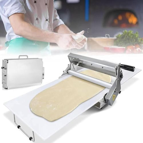 Sfogliatrice Pieghevole Con Assi Da 70 × 30 cm/100 × 40 cm, Stendipasta Manuale, Spessore Regolabile 0,5-17,5 Mm/0,5-27 Mm, Per Preparare La Base Di Fudge E Pasta per Pizza,RS101