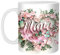 Generisch Tazza per la festa della mamma, tazza in ceramica, motivo floreale, elegante apprezzamento per gli amanti del caffè, figlio, sorella