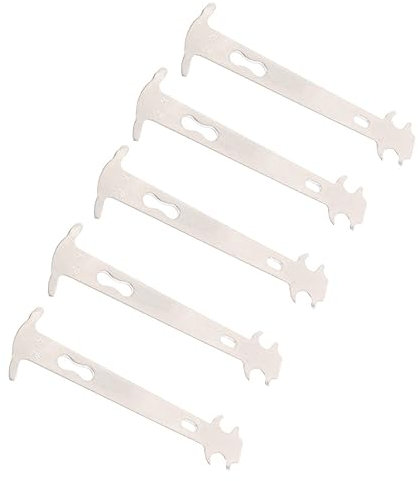 TOYANDONA 5Pcs Portable Bike Chain Measuring Tool Chain Wear Indicator Tester Lightweight Durable Design