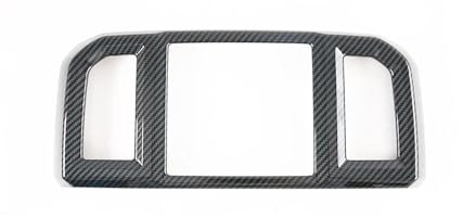 QYWAMGS Carbon Fiber Korn Auto Hinten Klimaanlage AC Vent Outlet Trim Abdeckung for Ford F150 2016 2017