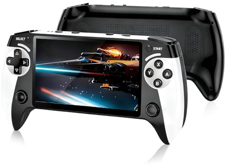 Portable Game Console, Retro Games Console for Kids Adults, Handheld Game Consoles 5.5 Inch Screen Retro Gaming Consoles with 20000+ Games Handheld Video for Boys Girls