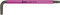 Wera 967 SL Torx HF Winkelschlüssel Multicolour mit Haltefunktion, TX 30 x 122 mm, Wera 05024177001