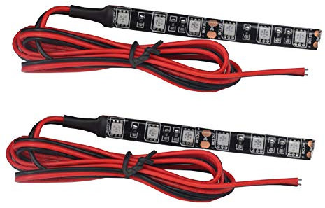 2pc 5050 Led strip for Motorcycle Bike Amber LED Turn Signal Indicator Blinker light