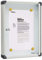 Arregui PAN52 Panel de Anuncios de Aluminio y metacrilato para 1 Hoja DIN A4, Plata, 40 x 30 cm