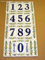 Frise Bis Decorative Pour Numéro Maison Rue en Céramique Theme Moustier Bleu Provence