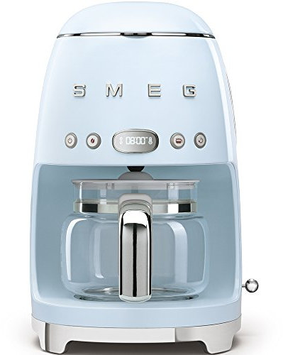 SMEG 1950's Retro Style Coffee Maker Machine (Pastel Blue)