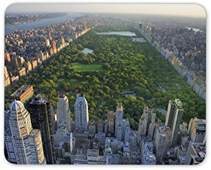 Destination Vinyl Ltd Cool Central Park New York Mouse Mat Pad - NYC USA Travel Gift Computer #13256