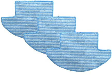 EZICLEAN Pack de 3 Microfibres Aqua Map, Aqua iMap, Aqua Ultimate et Aqua Tech
