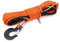Rough Country Oranges synthetisches UTV/ATV-Seilwinde Seil | Gabelkopfhaken | Schutzhülle | 15 m | 3,2 kg | RS143