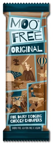 10 x Moo Free Dairy Free & Vegan Milk Chocolate Bars (20g)