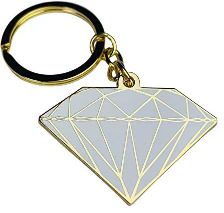 Porte-clés Diamant | Porte-clefs de Luxe pour Femmes | Petite idée de Cadeau d'Anniversaire | Cadeau pour Filles | Brillez comme un Diamant